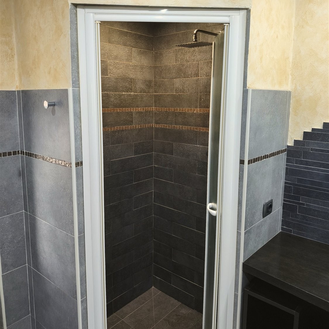 Doccia del bagno di Casa Priscilla